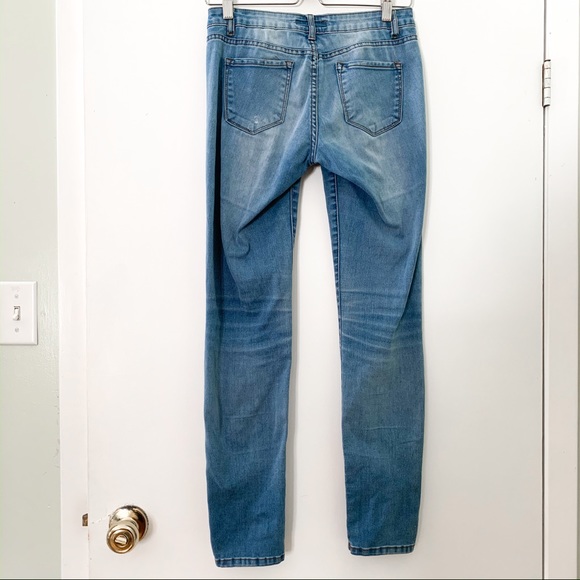 Casual Skinny Blue Jeans - Picture 2 of 6